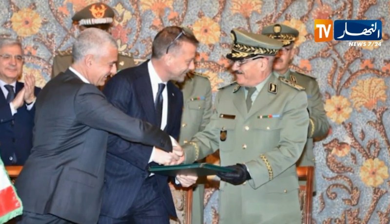 إمضاء عقود تأسيس شراكة جزائرية _ إيطالية