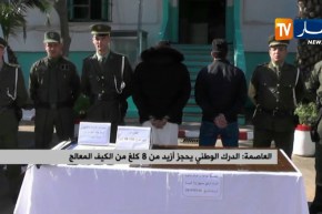 العاصمة: الدرك الوطني يحجز أزيد من 8 كلغ من الكيف المعالج