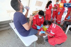 حالة طوارئ و استمرار تقديم الإسعافات الأولية بعد إنفجار بيروت