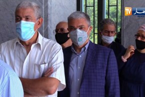 بن فليس ووفد وزاري رسمي يتوافدون لإلقاء النظرة الأخيرة على رفات شهداء المقاومة الشعبية