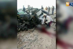 الوادي: قتيلان و أربعة جرحى في حادث إصطدام حافلة لنقل المسافرين بسيارة سياحية