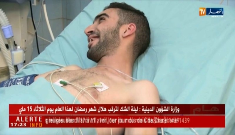 السلطات المحلية والامنية لولاية قسنطينة تزور المصابين في لقاء الكأس