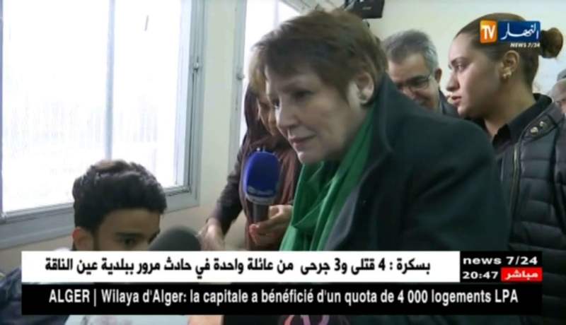 حوار بين وزيرة التربية وتلميذ حول العتبة