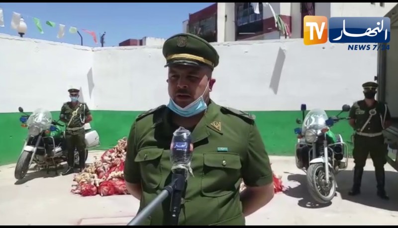 الدرك الوطني ببوعينان يحجز 21 قنطار من اللحوم البيضاء الفاسدة في البليدة