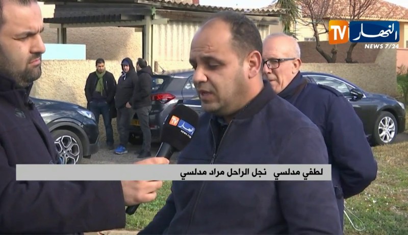 نجل الراحل “مراد مدلسي”: “بابا وصانا نكونو اليد فاليد..ونضحو على بلادنا”