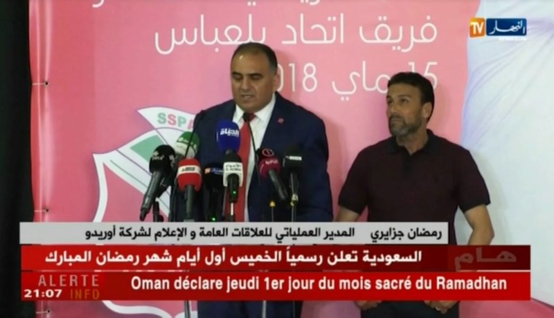 رمضان جزايري : ” نخلّي مسؤول مؤسسة أوريدو هو من يقرّر رعاية المنتخب الوطني !! “