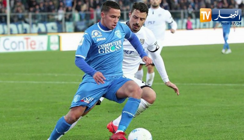 بن ناصر يتعرض لإصابة خفيفة في تدريبات ناديه إمبولي