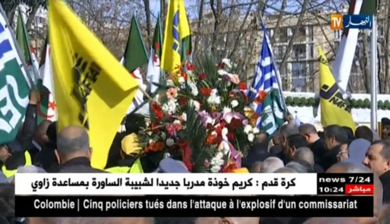 رئيس نقابة الأئمة الجزائريين في وقفة الترحم على روح فقيد الجزائر “عبد الحق بن حمودة”