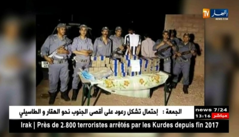بالصور.. حجز قرابة قنطار من “الزطلة” وتوقيف شخصين بالبيض