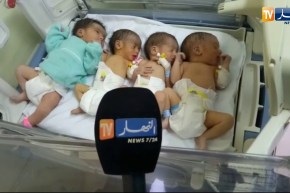 سيدي بلعباس : أم تضع أربعة توائم بصحة جيدة