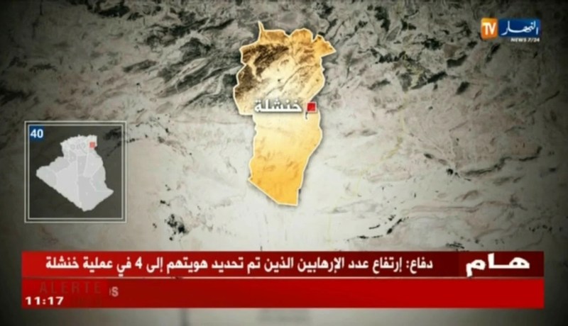 تحديد هوّية إرهابيين إثنين آخرين المقضي عليهم في عملية خنشلة !!