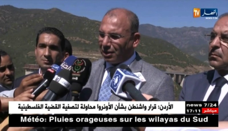 زعلان: العمل على إزدواجية الطريق الوطني رقم واحد مستمر