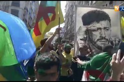 العاصمة/ “وسع وسع..أم جاو لعروش”…هكذا شارك الأمازيغيون في مسيرة الجمعة العاشرة