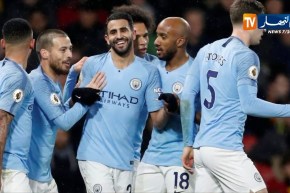 موقع مانشستر سيتي يختار محرز كعاشر أفضل لاعب في الفريق خلال مرحلة الذهاب