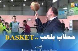 بالفيديو.. “حطّاب” يُظهر مهاراته في كرة السلة