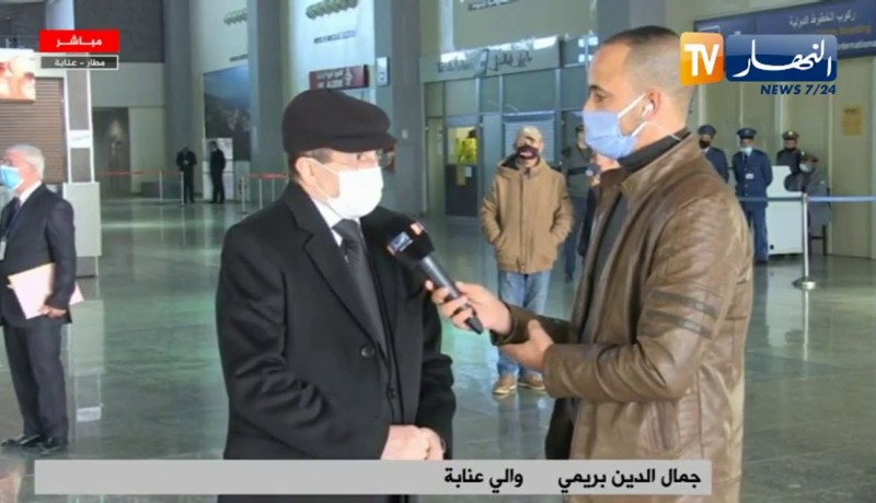 “والي عنابة :” متفائلين جدا بنجاح إستئناف الرحلات مادام المسافرين ملتزمين بالإجراءات الوقائية