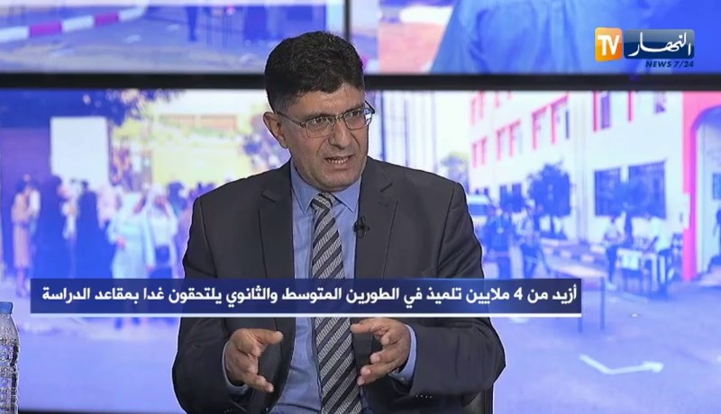 جهيد حيرش: على الحكومة تخصيص غلاف مالي لتطبيق وإنجاح البروتوكول الصحي في المؤسسات التربوية