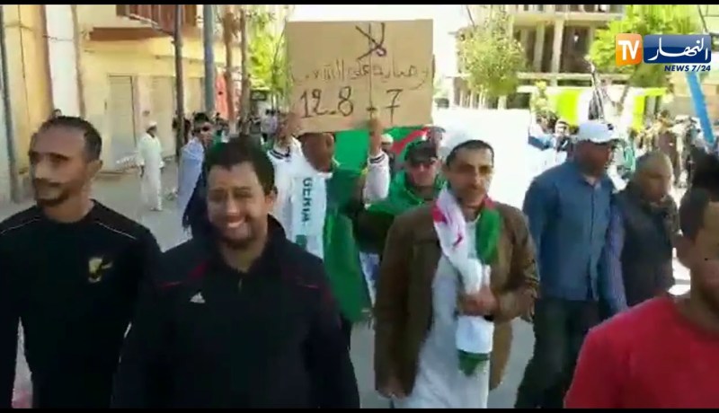 سعيدة/ مسيرات للجمعة العاشرة من عمر الحراك تحت شعار..”تحيا الجزائر..يتنحاو ڨاع”