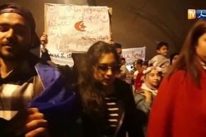 العاصمة/ الطلبة يخرجون في مسيرة سلمية مساندة للحراك الشعبي