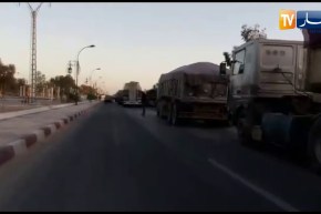 سكان الولاية المنتدبة بالمغير يحتجون ويطالبون بازدواجية الطريق الوطني رقم 03