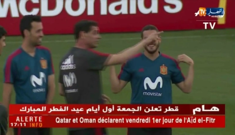 فرناندو هييرو يقود أول حصة تدريبية للمنتخب الإسباني