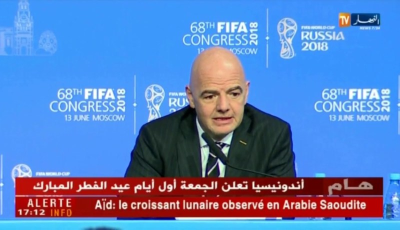 رئيس الفيفا: وضع إسبانيا صعب خاصة بعد إقالة المدرب قبل يوم من المونديال