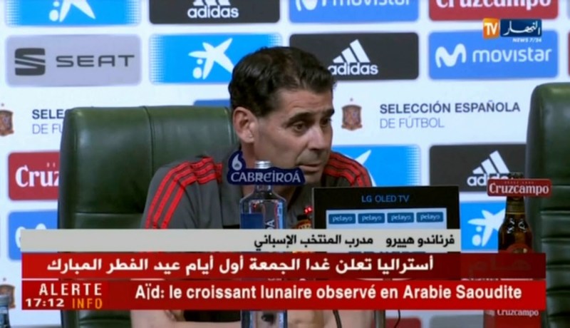 هذا ما صرّح به “فرناندو هييرو” المدرب الجديد لإسبانيا