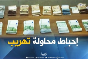 شرطة الحدود بمطار هواري بومدين تحبط محاولة تهريب 22 ألف أورو نحو تركيا !!