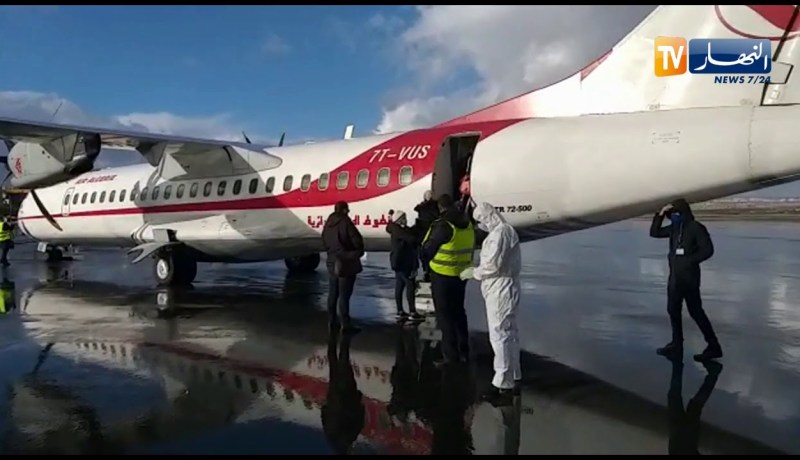 انطلاق أول رحلة من مطار أحمد بن بلة الدولي بوهران إلى المشرية