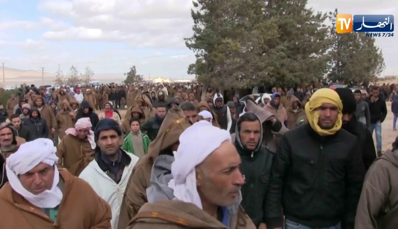 المسيلة: تشييع جثامين ضحايا حادث المرور بتامسة في جو جنائزي مهيب