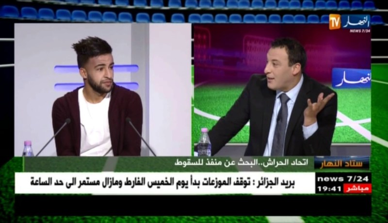 دباري لاعب إتحاد الحراش..عندي عام مخلصتش