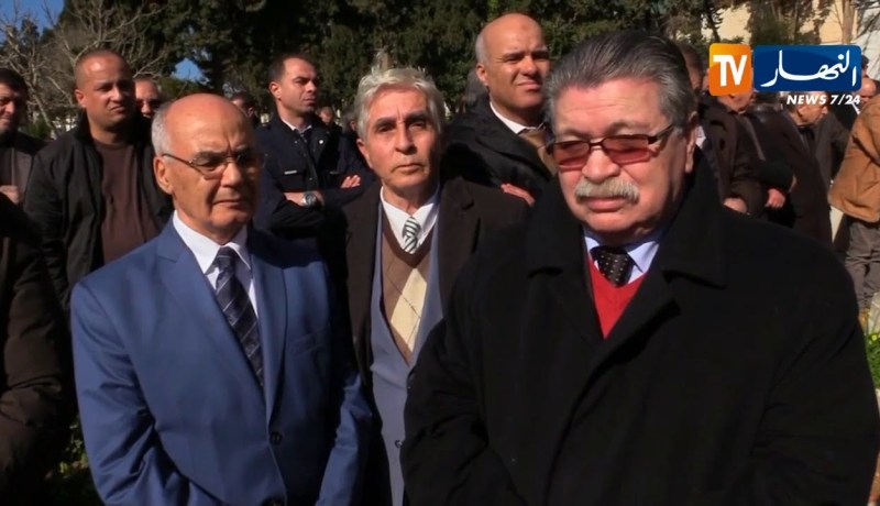 رئيس المجلس الدستوري “مراد مدلسي” يوارى الثرى بمقبرة بن عكنون