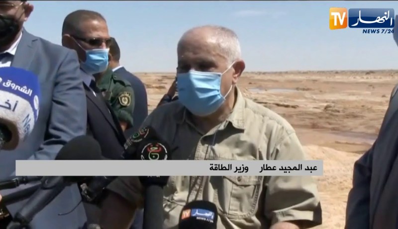 وزير الطاقة: أعطينا أوامر لسوناطراك بإصلاح أنابيب النفط والتحقيقات جارية لمعرفة أسباب الحادث