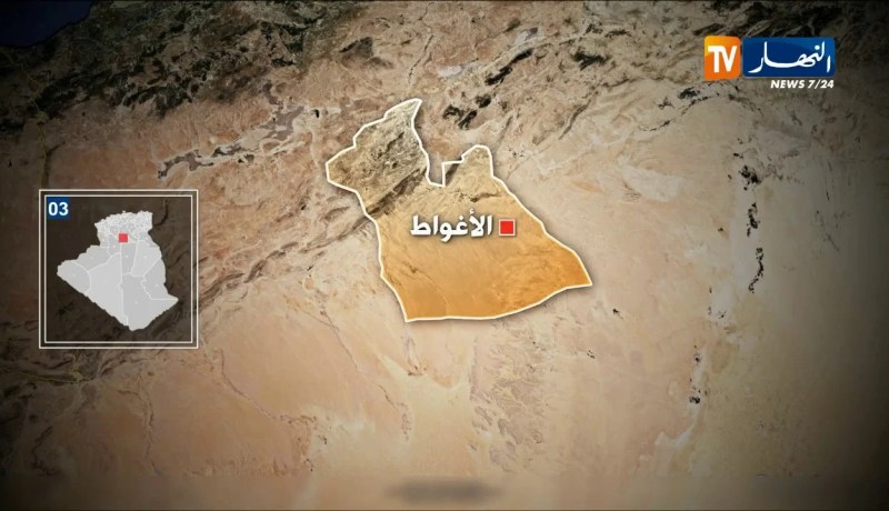 الأغواط: وفاة شابين في ورشة عمل إثر إنهيار التربة عليهما