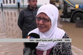 عنابة/ عملية إمتصاص المياه متواصلة في “حي النصر” بالحجار