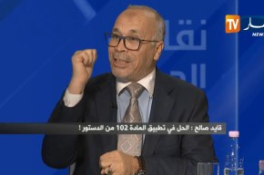 نقاش الجزائر/ قايد صالح: الحل في تطبيق المادة 102 من الدستور!