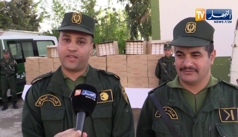 باتنة: حجز 25 ألف كيس تبغ مقلد “شمة” بزانة البيضاء