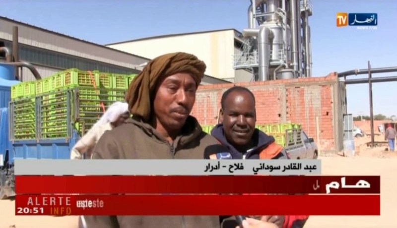 أدرار: مئات الأطنان من الطماطم يساقبلها مصنع مصبرات رقان يوميا