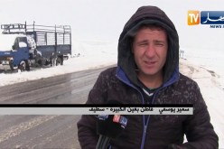 سطيف: الثلوج تتسبب في شل حركة المرور