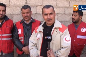 الأغواط/ هبة تضامنية لمساعدة عائلة إحترق منزلها بقصر البزائم