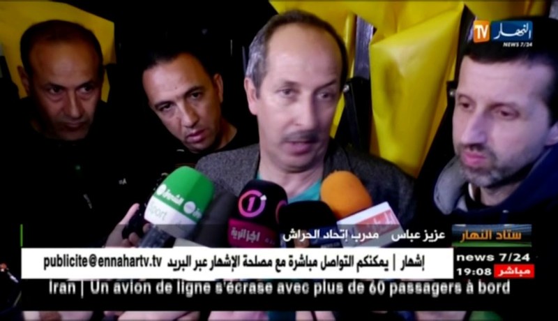 ستاد النهار..مع المناجير العام لإتحاد العاصمة ولاعب إتحاد الحراش دباري