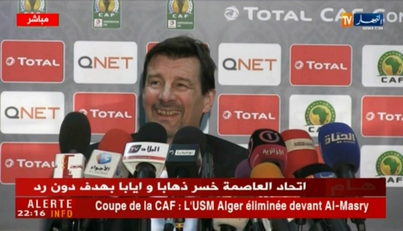 تيري فروجي: الدفاع ليس هو سبب الإقصاء ضد البورسعيدي