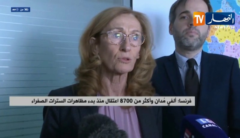 فرنسا: ألفي مدان وأكثر من 8700 إعتقال منذ بدء مظاهرات السترات الصفراء