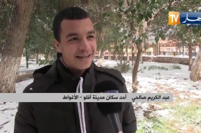 الأغواط: مدينة أفلو تكتسي حلة بيضاء.. و مطالب بخفض تسعيرة الغاز الطبيعي