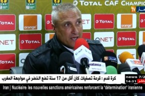 برنار كازوني: المولودية مرت بفترة فراغ ..ومن الصعب البقاء بنفس المستوى