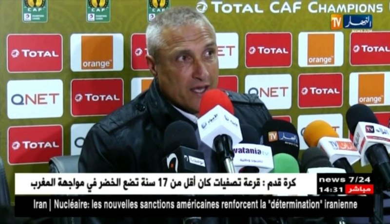 برنار كازوني: المولودية مرت بفترة فراغ ..ومن الصعب البقاء بنفس المستوى