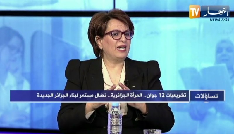 مليكة بن دودة: حضور المرأة في الإنتخابات سيكون فارقا في التغيير عكس ما كان سابقا