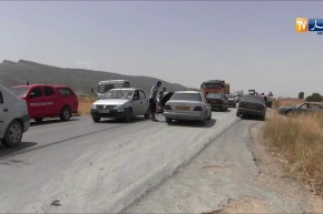 تبسة: وفاة 4 أشخاص وجرح 4 آخرين في حادثي مرور بالطريق الوطني رقم  10