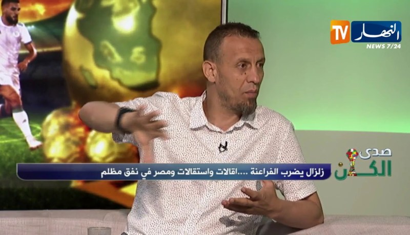 محمد حمدود: بلماضي يعمل على طريقة مورينيو