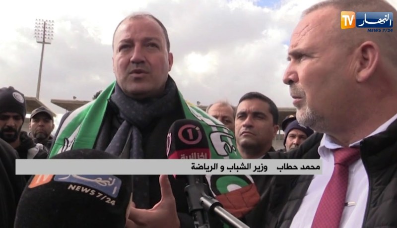 وزير الشباب والرياضة “محمد حطاب” يقوم بزيارة تفقدية لولاية معسكر